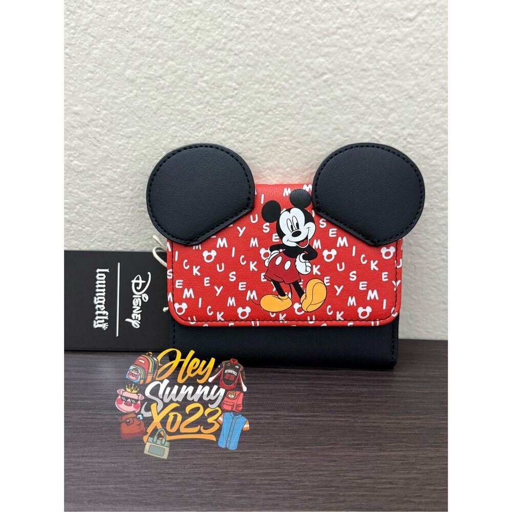 Loungefly Disney Mickey Mouse Ears Wallet - Picture 1 of 4